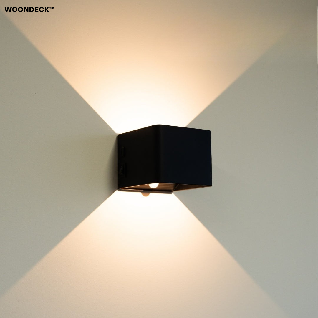 WD™ CUBE Wandlamp | Oplaadbaar