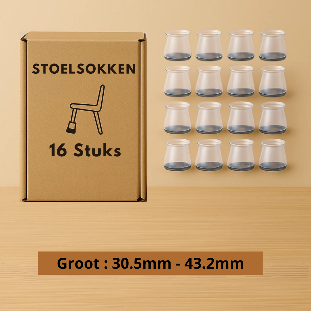 WD™ Stoelsokken – Bescherm je Vloer en Verminder Geluid
