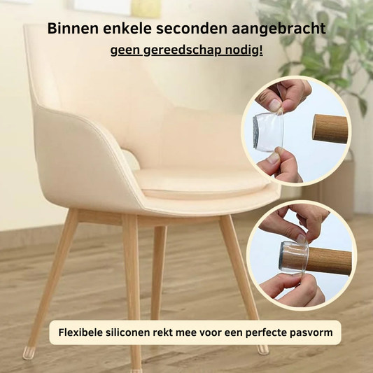 WD™ Stoelsokken – Bescherm je Vloer en Verminder Geluid