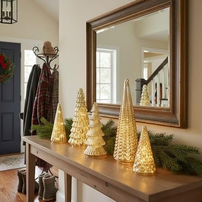 Kerst™ Kristallen Kerstbomen Set