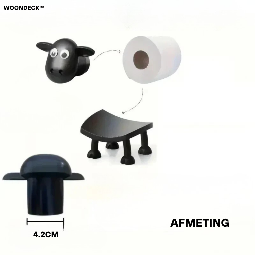 WD™ Schapen-Toiletpapierhouder