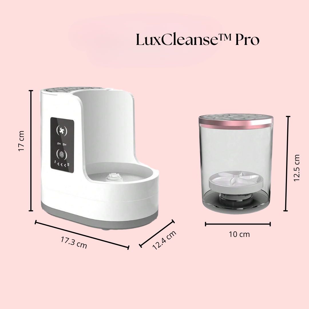 WD™ LuxCleanse Pro – Make-upborstel-reiniger met droogfunctie