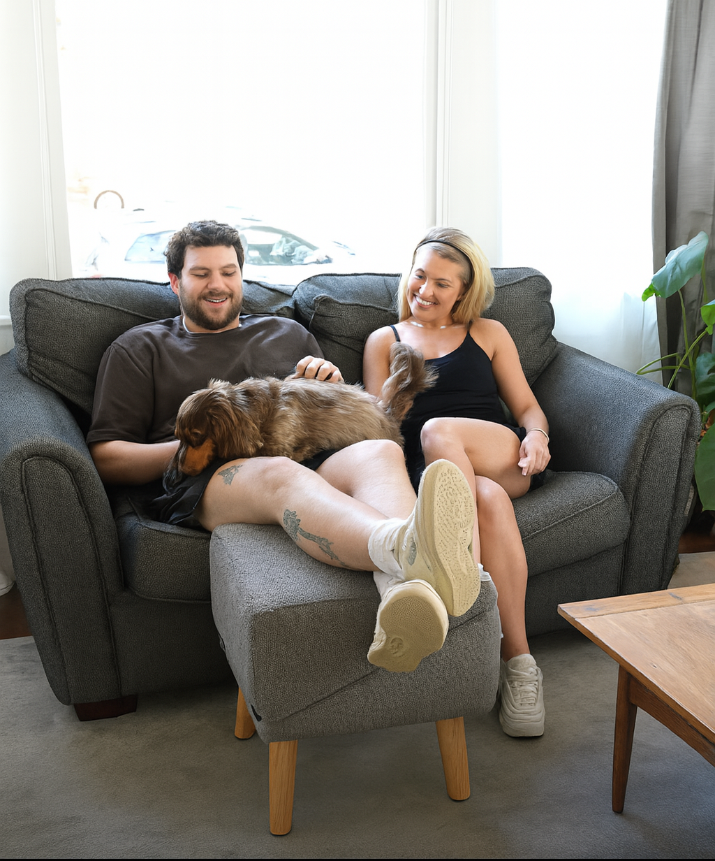 WD™ Luxe Poef & Loopplank – Comfortabel Opstapje voor uw Hond