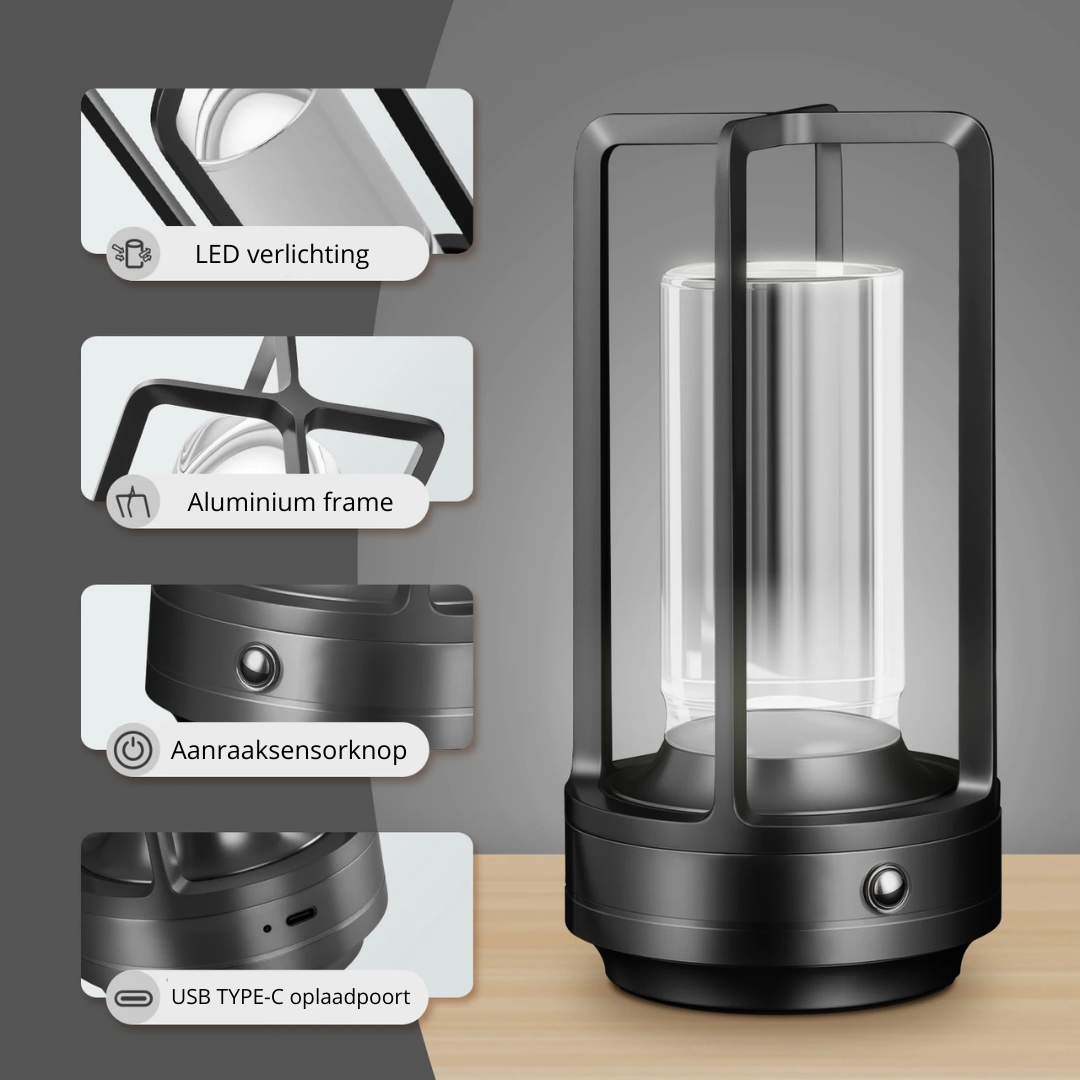 WD™ Moderne LED - touch Lantaarn lamp