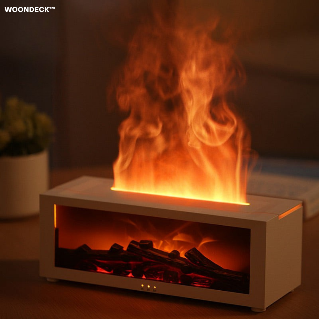 WD™ Haardlicht - Aroma diffuser met openhaard uitstraling