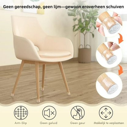 WD™ Stoelsokken – Bescherm je Vloer en Verminder Geluid