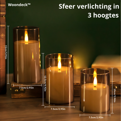 WD™ CozyGlow LED Kaarsen met afstandsbediening