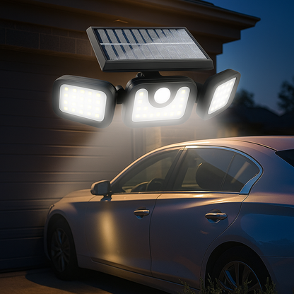 WD™ - Veiligthuis verlichting met bewegingssensor op zonne-energie!