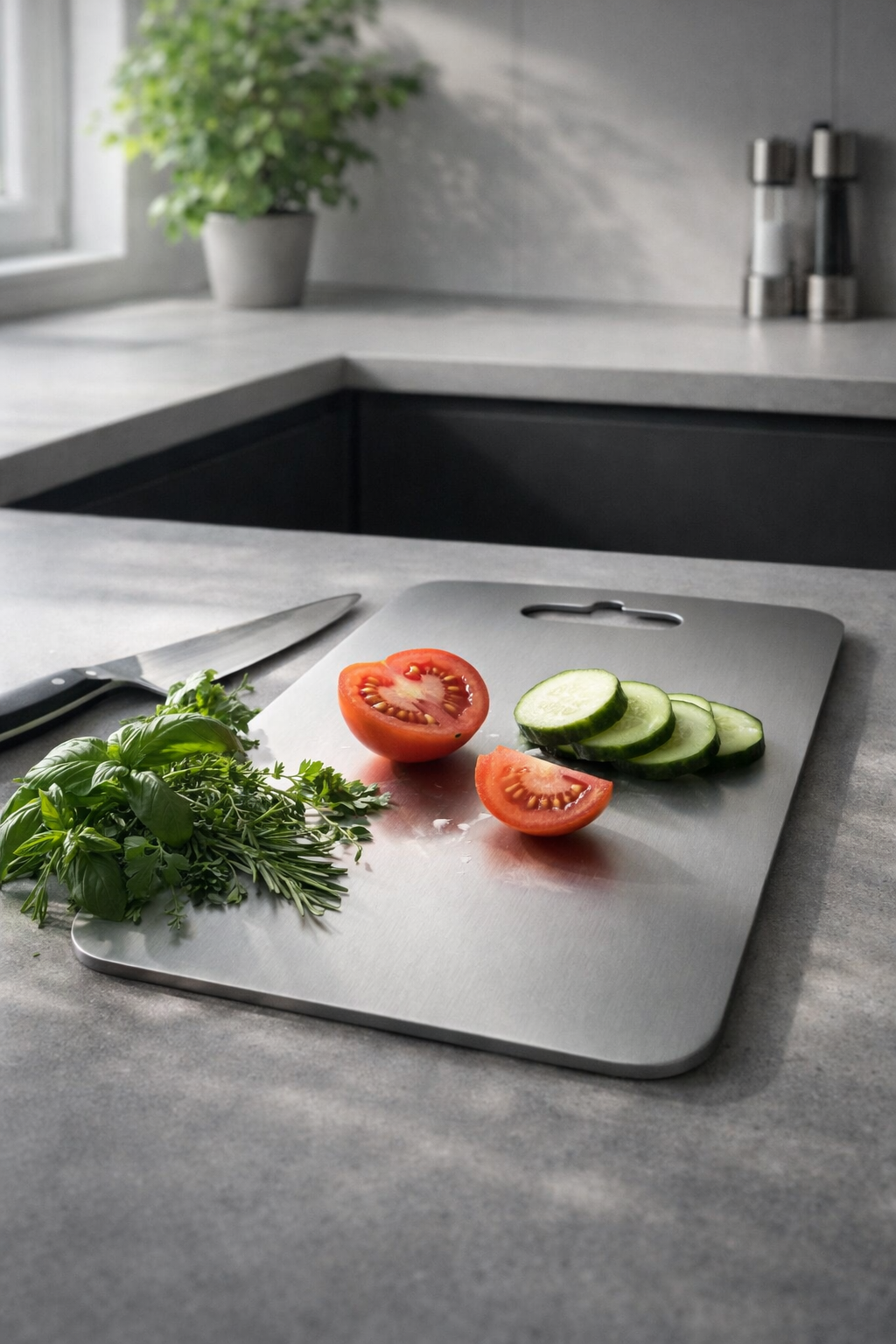 WD™ Titanium Snijplank | Anti-Microplastic