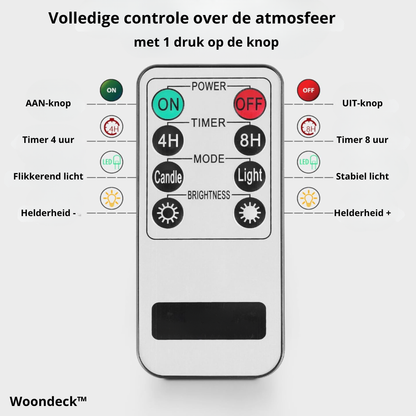 WD™ CozyGlow LED Kaarsen met afstandsbediening