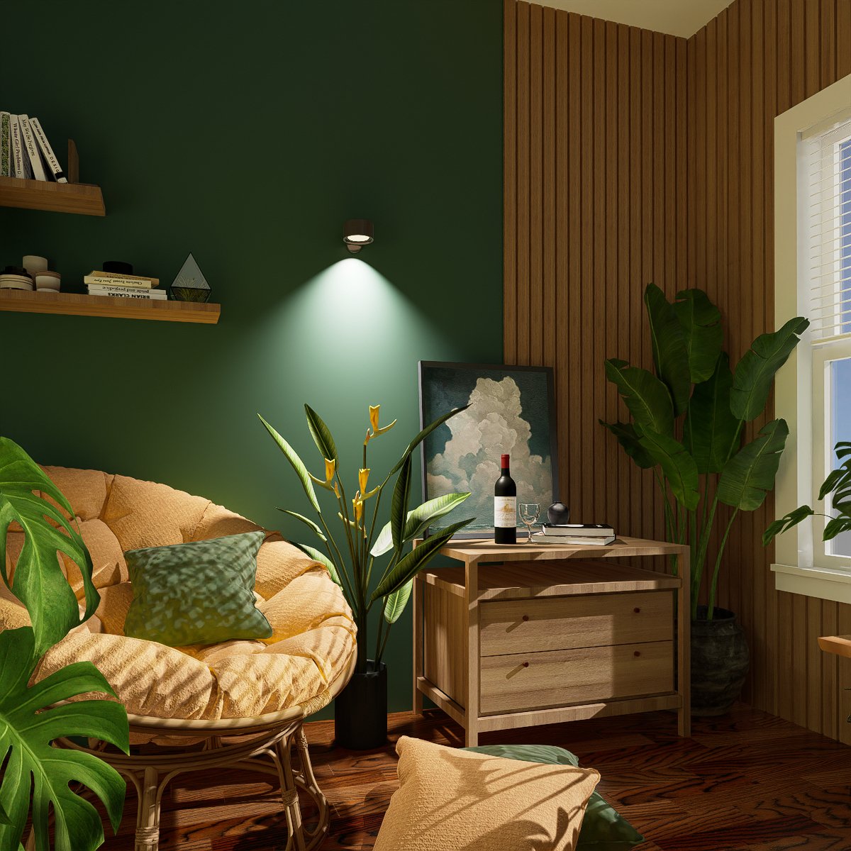 WD™ Draadloze magnetische wandlamp