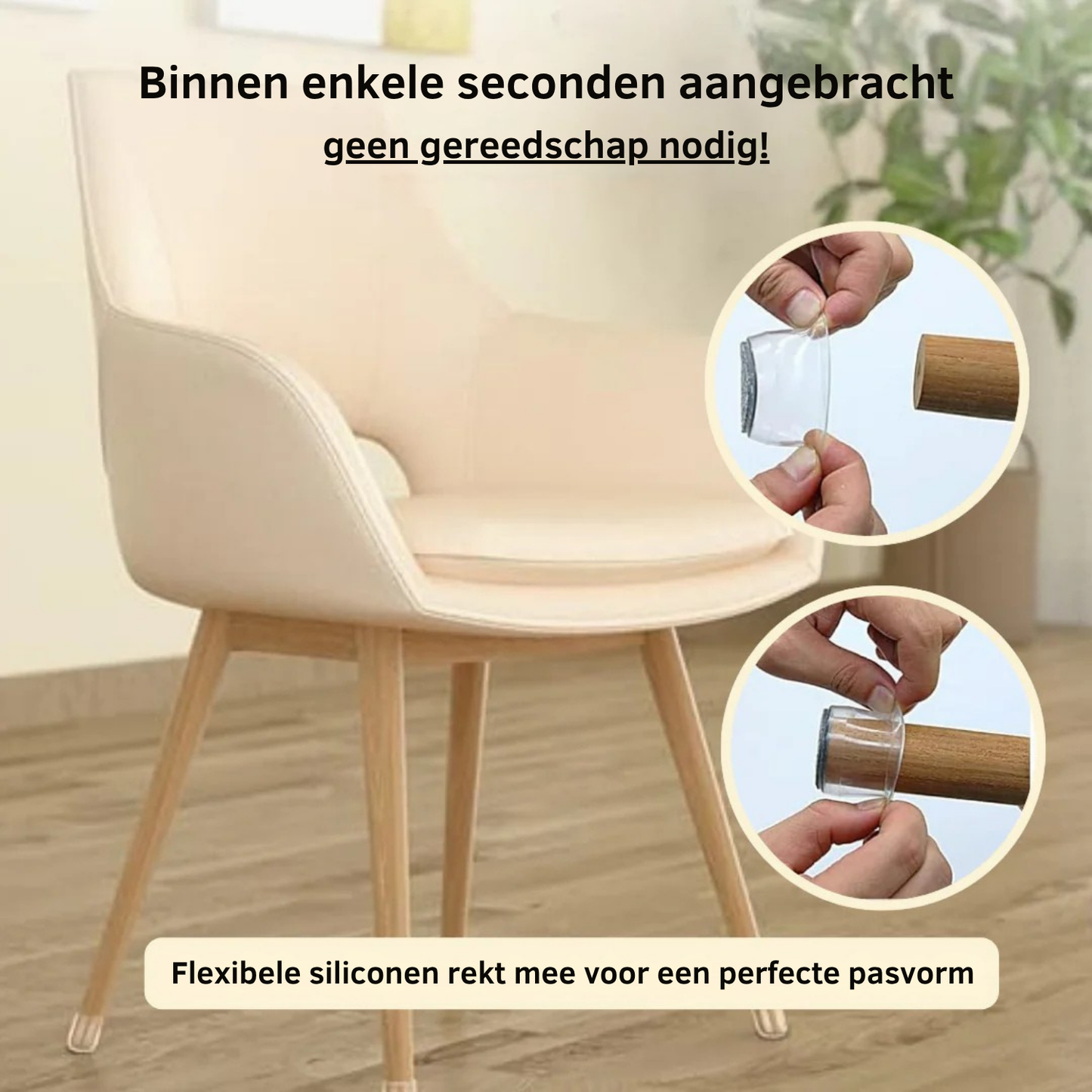 WD™ Stoelsokken – Bescherm je Vloer en Verminder Geluid