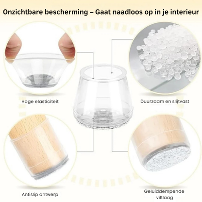 WD™ Stoelsokken – Bescherm je Vloer en Verminder Geluid