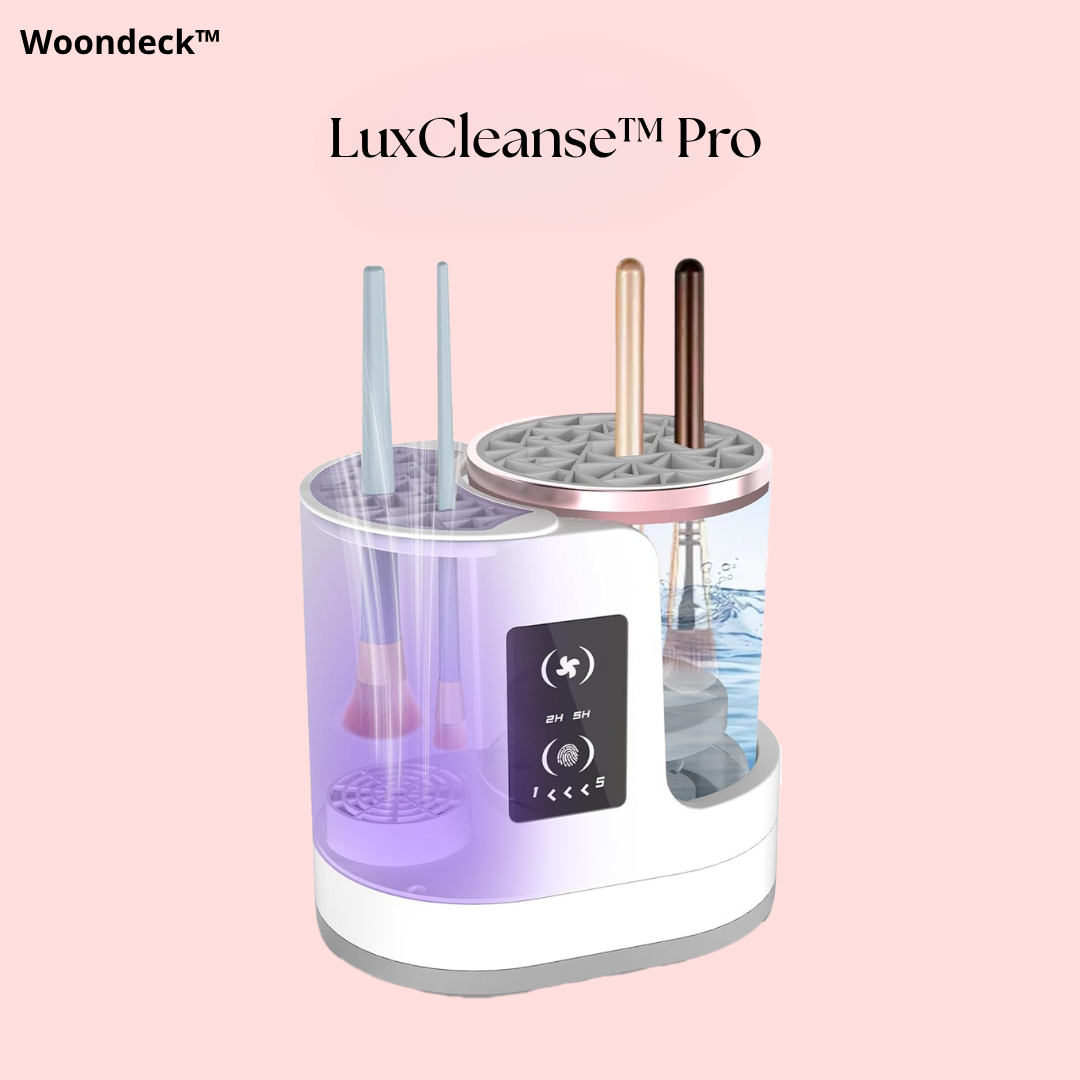 WD™ LuxCleanse Pro – Make-upborstel-reiniger met droogfunctie