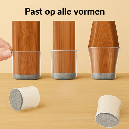WD™ Stoelsokken – Bescherm je Vloer en Verminder Geluid