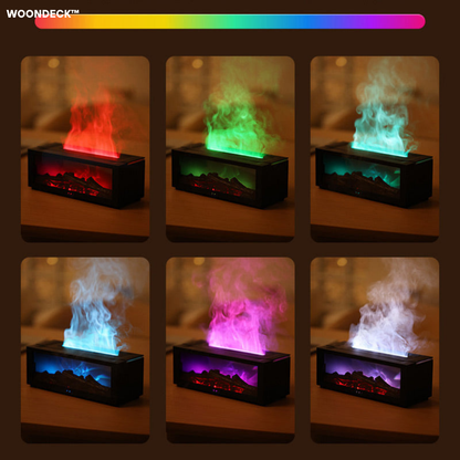 WD™ Haardlicht - Aroma diffuser met openhaard uitstraling