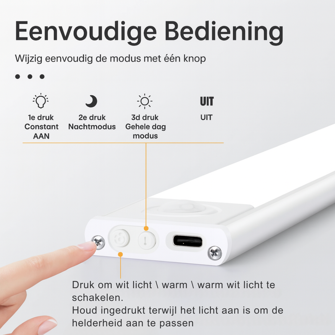 LumiMove - Draadloze lamp met bewegingssensor