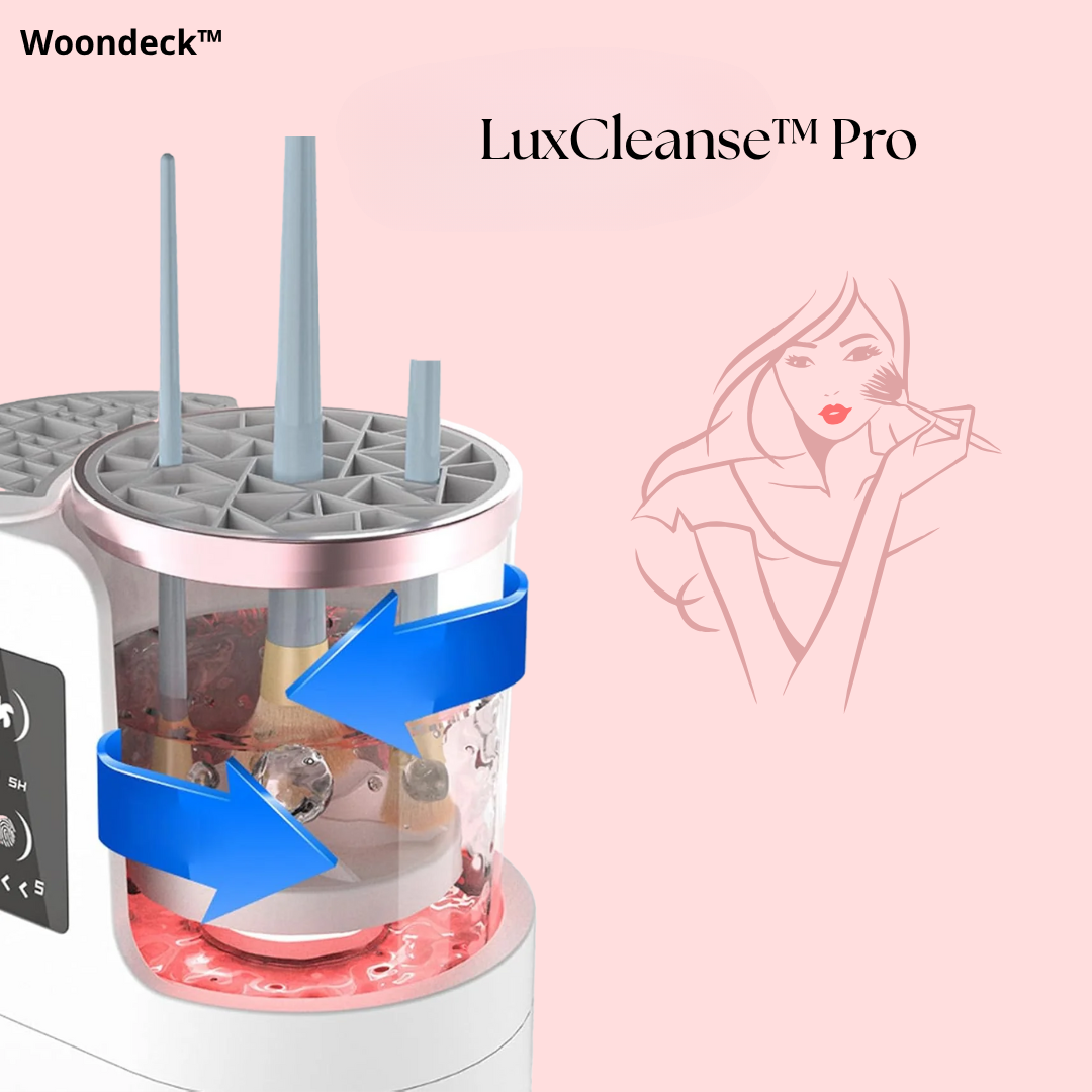 WD™ LuxCleanse Pro – Make-upborstel-reiniger met droogfunctie