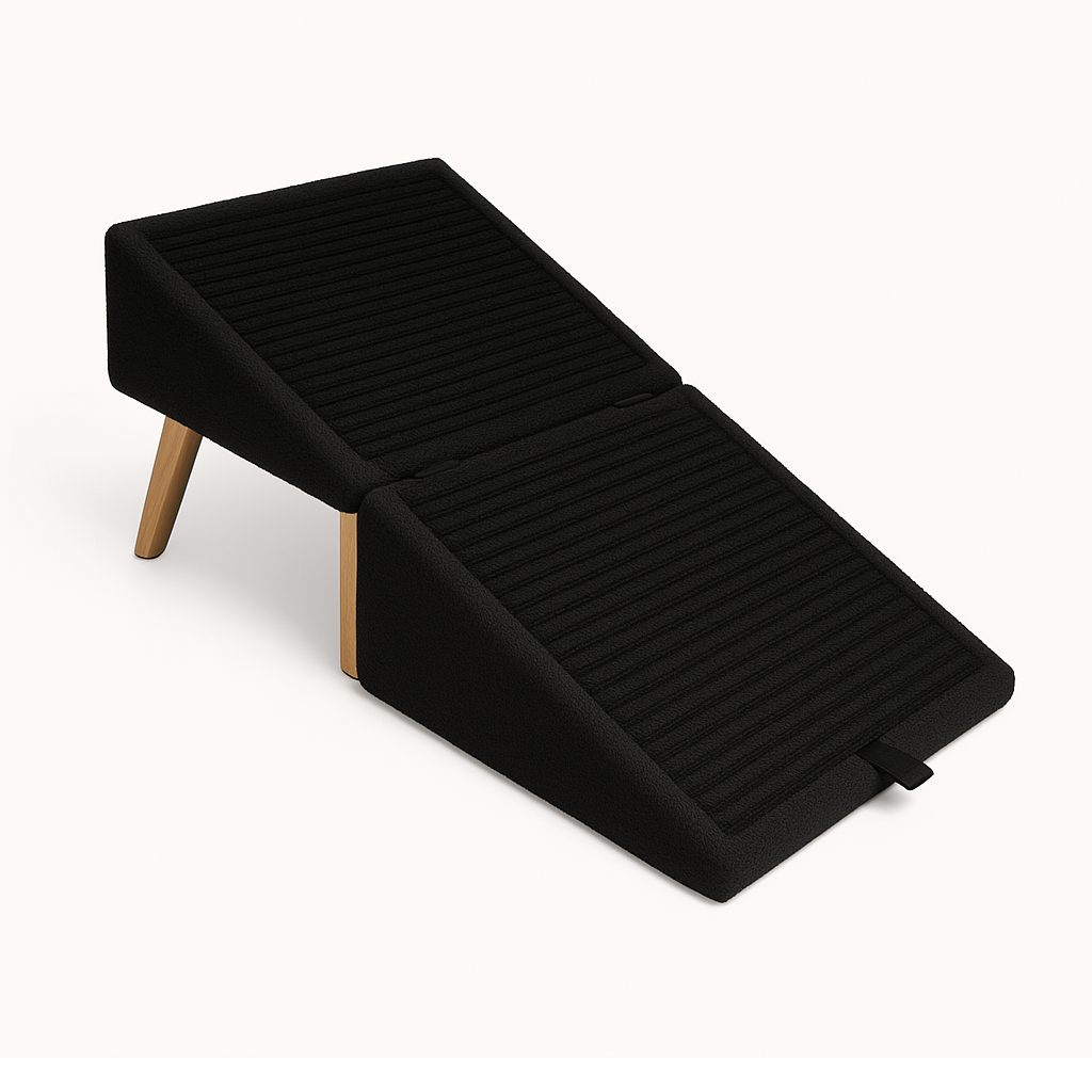 WD™ Luxe Poef & Loopplank – Comfortabel Opstapje voor uw Hond