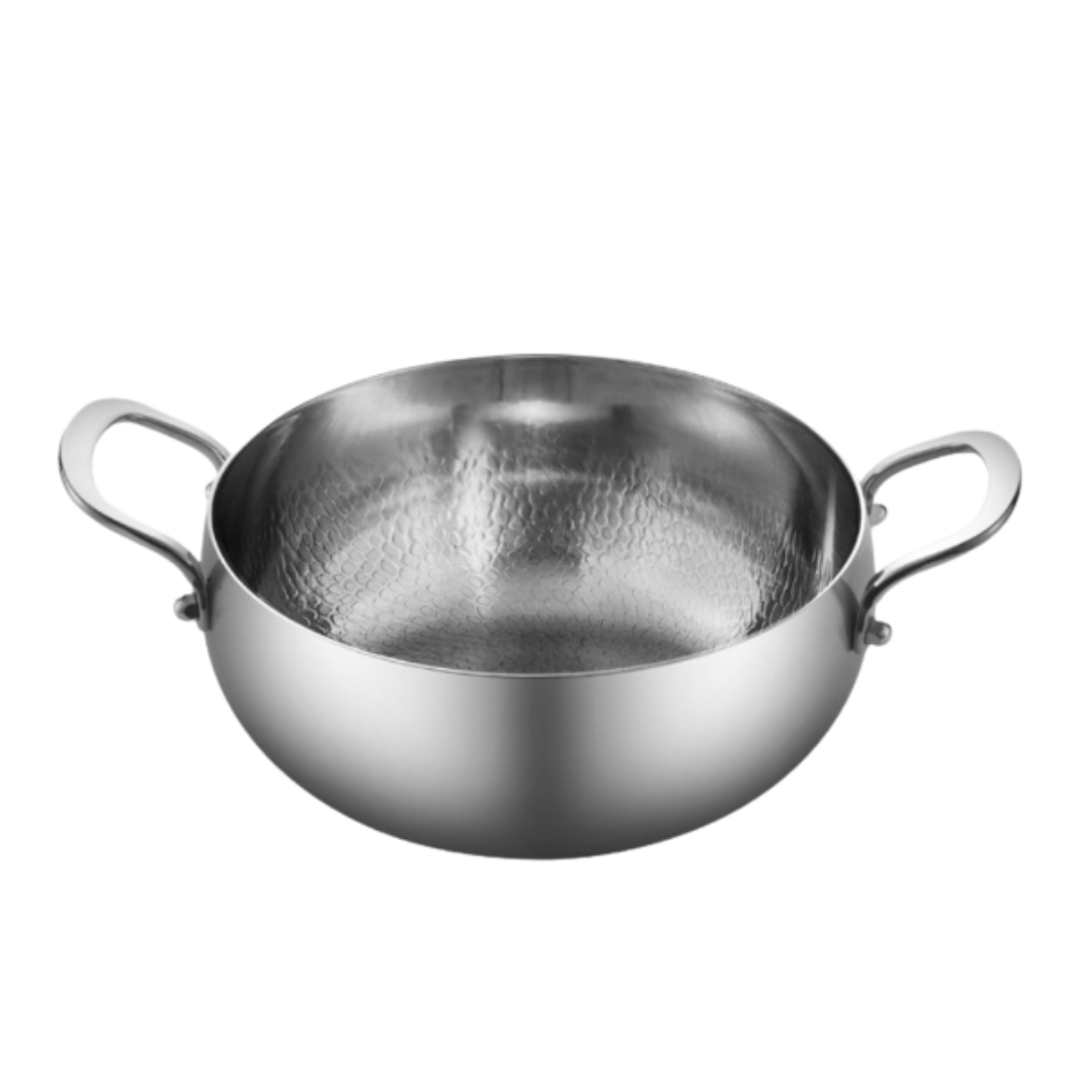 WD™ - Titanium Diepe Casserole Pan Pro – Duurzaam en Veilig Kookgerei voor Gezond Koken