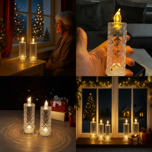Kerst™ Kristallen Tafel Kaars