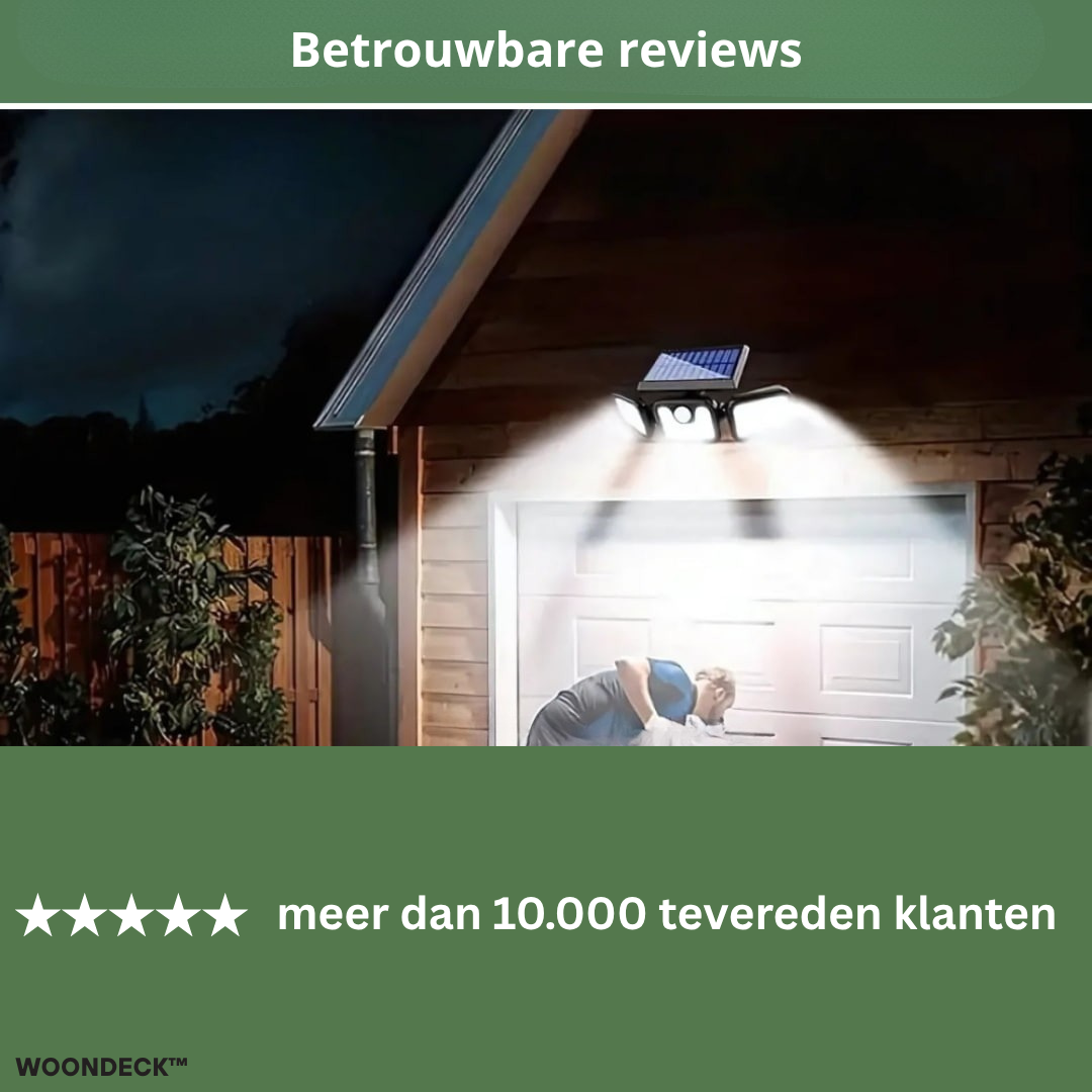 WD™ SolarSafe verlichting met bewegings-sensor