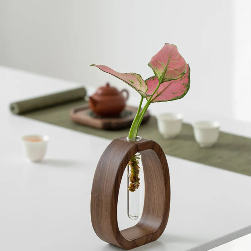 WD™  houten bloemhouder design
