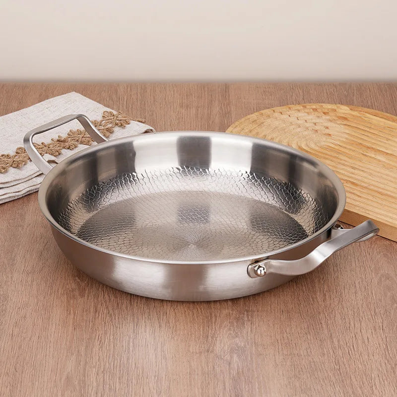 WD™ PREMIUM PAN - Titanium koeken pan met 2 handvaten - voor alle kookplaten