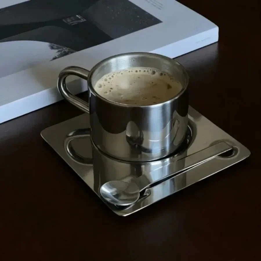 RVS Koffieset