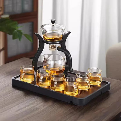 Automatische Thee Zet & Schenk Set