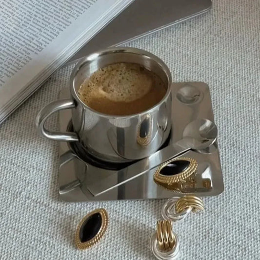 RVS Koffieset