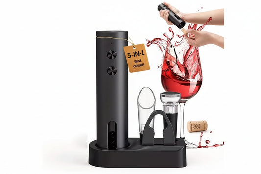Elektrische Wijnopener Set