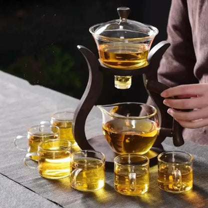 Automatische Thee Zet & Schenk Set