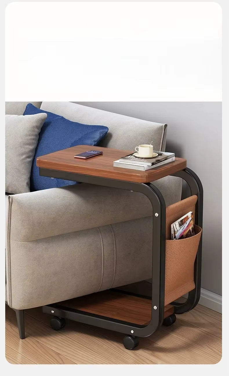 WD™ Verrijdbaar Koffie Bijzettafel - met folder/boek vakje