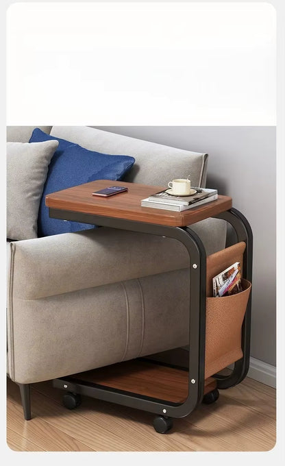 WD™ Verrijdbaar Koffie Bijzettafel - met folder/boek vakje