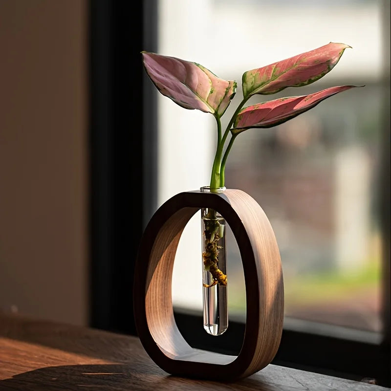WD™  houten bloemhouder design