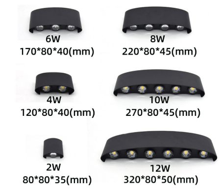 WD™Waterdichte LED Buitenwandlamp