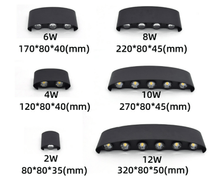 WD™Waterdichte LED Buitenwandlamp